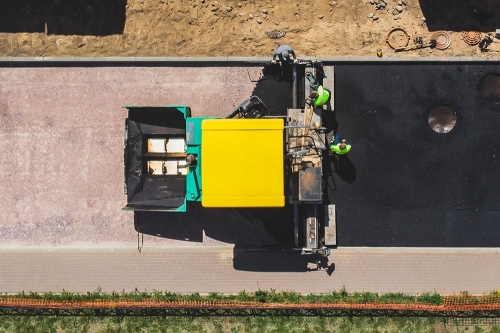 摊铺机履带应用